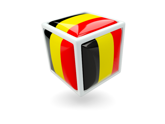 Иконка-кубик. Скачать флаг. Бельгия