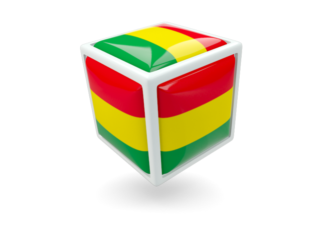 Иконка-кубик. Скачать флаг. Боливия