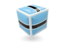 Botswana. Cube icon. Download icon.