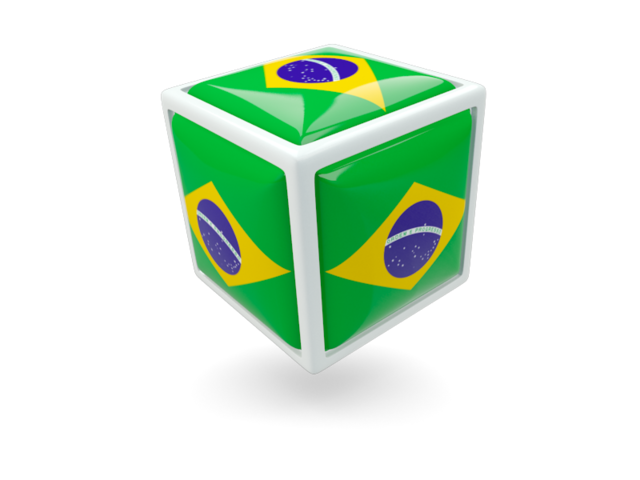 Cube icon. Download flag icon of Brazil at PNG format