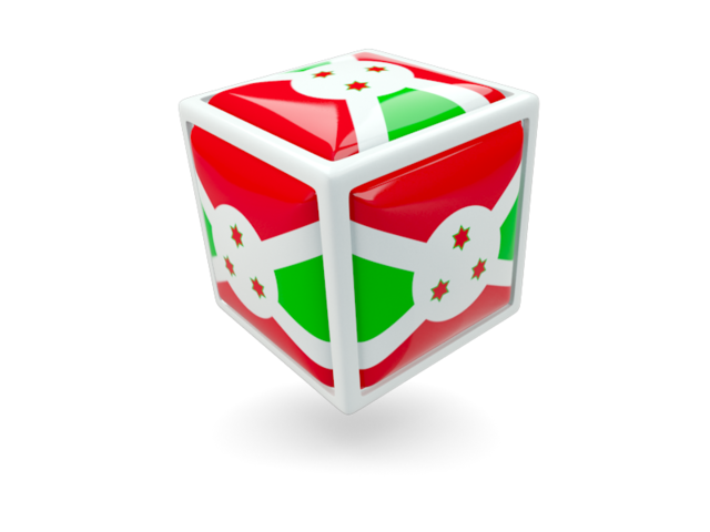 Cube icon. Download flag icon of Burundi at PNG format