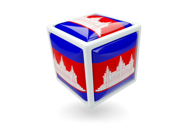 Cube icon. Download flag icon of Cambodia at PNG format