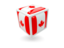 Canada. Cube icon. Download icon.