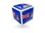 Cayman Islands. Cube icon. Download icon.