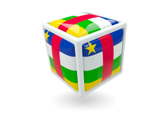 Cube icon. Download flag icon of Central African Republic at PNG format