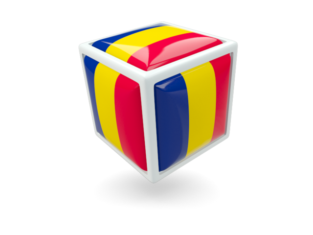 Cube icon. Download flag icon of Chad at PNG format