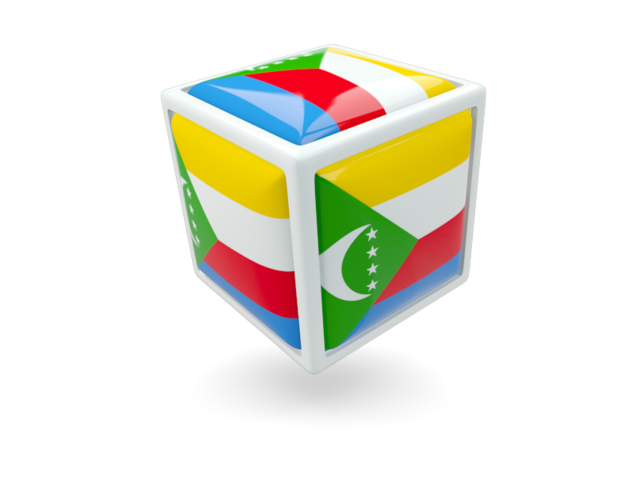 Cube icon. Download flag icon of Comoros at PNG format