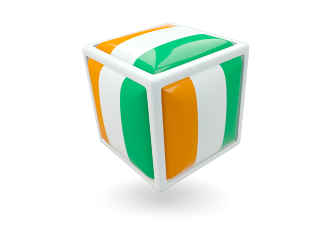 Cube icon. Download flag icon of Cote d'Ivoire at PNG format