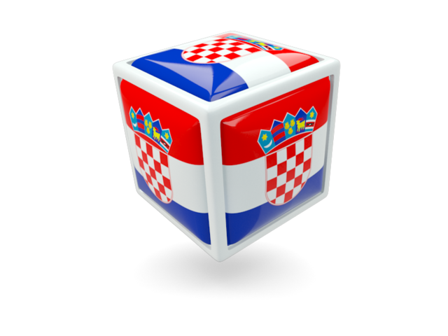 Cube icon. Download flag icon of Croatia at PNG format