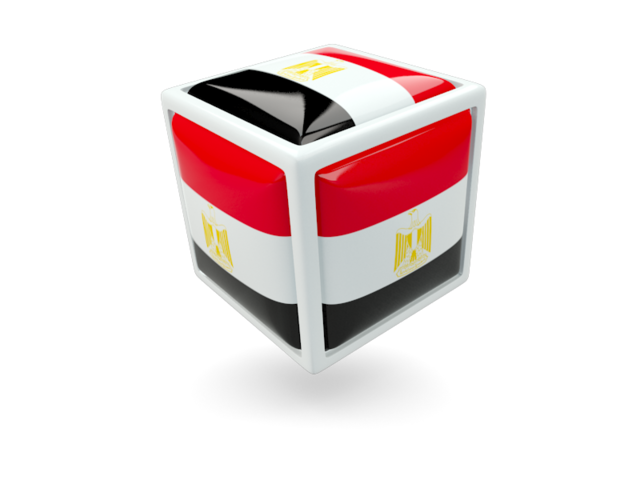 Cube icon. Download flag icon of Egypt at PNG format