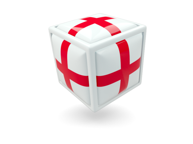 Cube icon. Download flag icon of England at PNG format