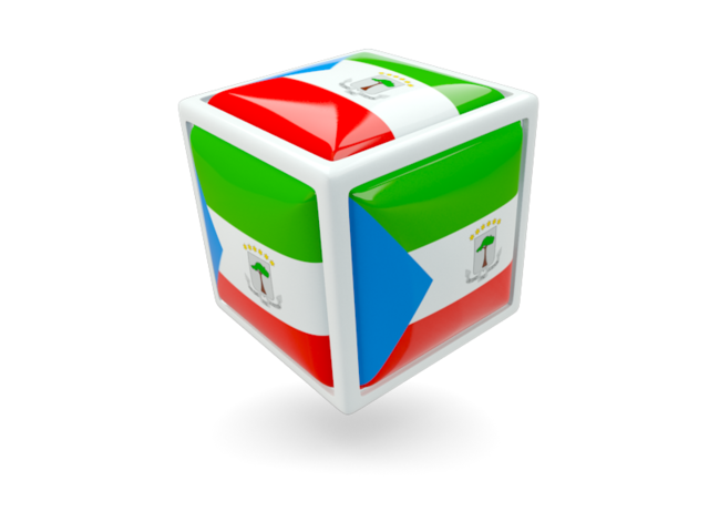 Иконка-кубик. Скачать флаг. Экваториальная Гвинея