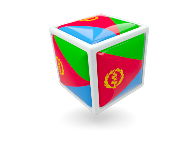 Cube icon. Download flag icon of Eritrea at PNG format