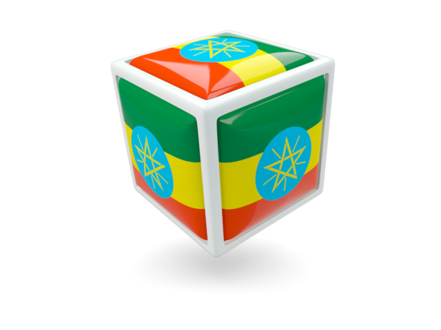 Cube icon. Download flag icon of Ethiopia at PNG format