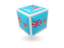 Fiji. Cube icon. Download icon.