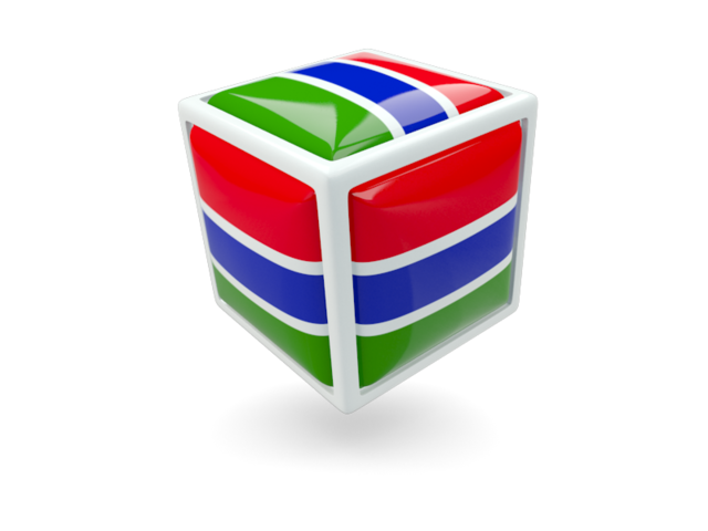 Cube icon. Download flag icon of Gambia at PNG format
