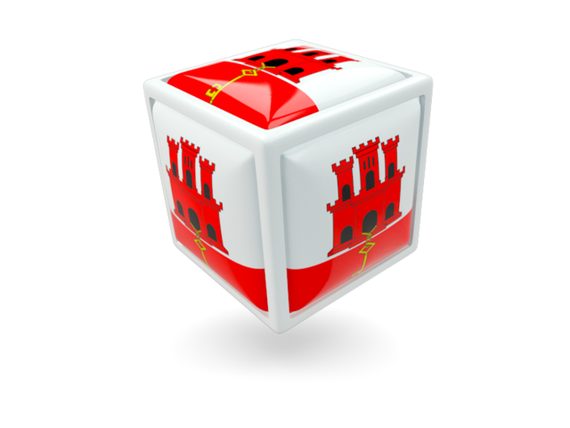 Cube icon. Download flag icon of Gibraltar at PNG format