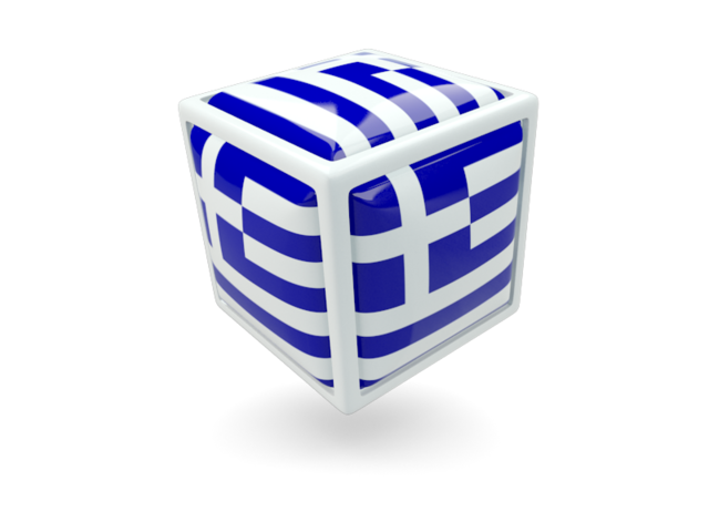 Cube icon. Download flag icon of Greece at PNG format