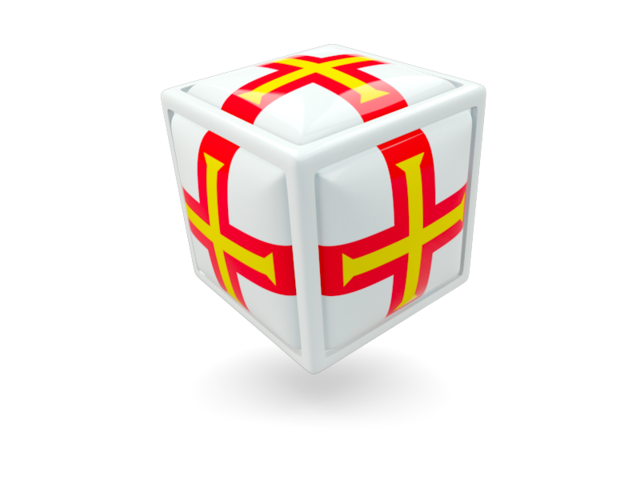 Cube icon. Download flag icon of Guernsey at PNG format