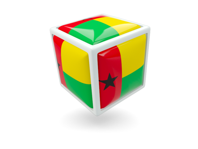 Cube icon. Download flag icon of Guinea-Bissau at PNG format