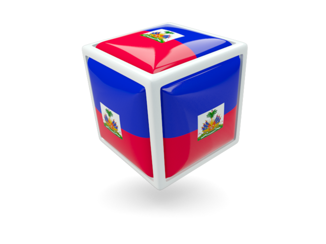 Иконка-кубик. Скачать флаг. Гаити