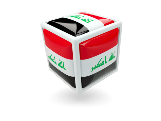 Cube icon. Download flag icon of Iraq at PNG format