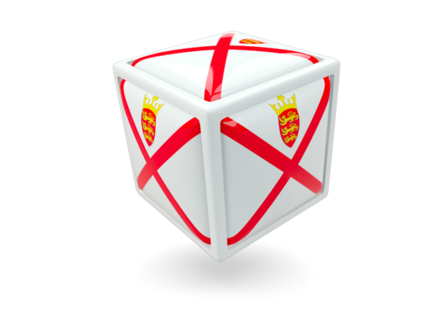 Cube icon. Download flag icon of Jersey at PNG format