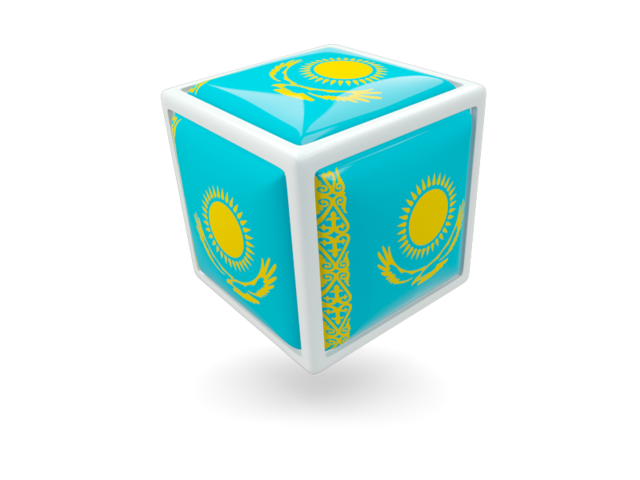 Cube icon. Download flag icon of Kazakhstan at PNG format