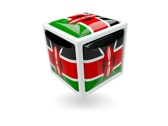 Иконка-кубик. Скачать флаг. Кения