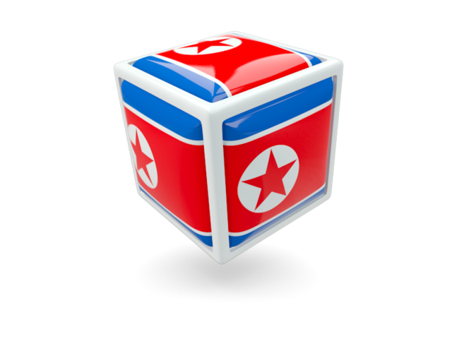 Cube icon. Download flag icon of North Korea at PNG format