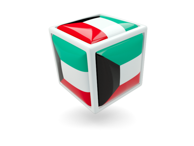 Cube icon. Download flag icon of Kuwait at PNG format
