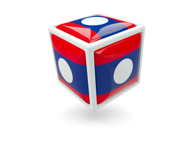 Cube icon. Download flag icon of Laos at PNG format