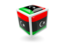 Libya. Cube icon. Download icon.