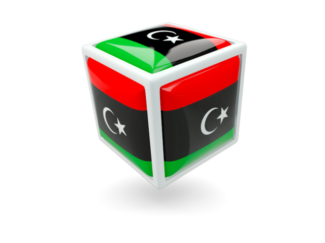 Иконка-кубик. Скачать флаг. Ливия