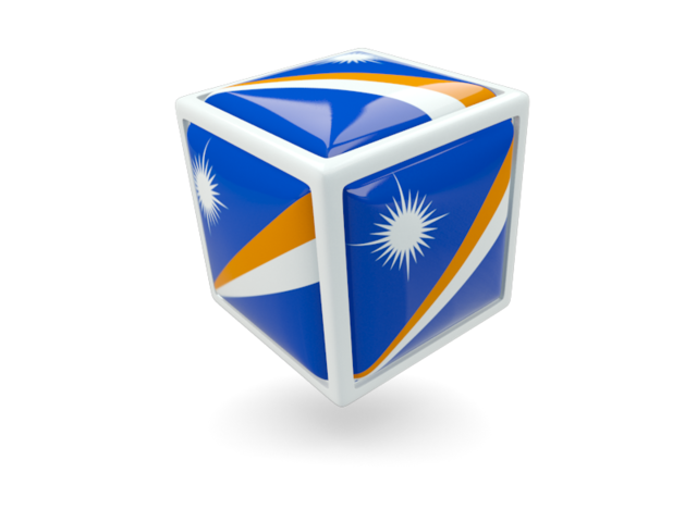 Cube icon. Download flag icon of Marshall Islands at PNG format