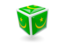 Mauritania. Cube icon. Download icon.