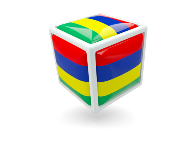 Cube icon. Download flag icon of Mauritius at PNG format