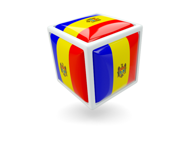 Cube icon. Download flag icon of Moldova at PNG format