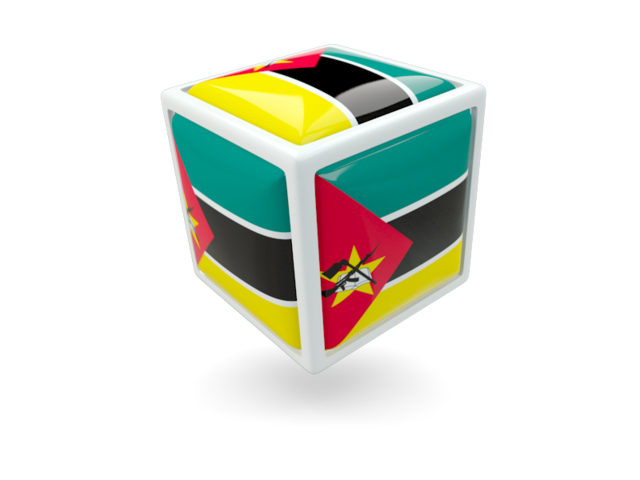 Cube icon. Download flag icon of Mozambique at PNG format