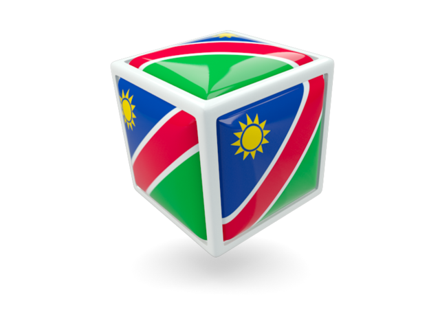 Cube icon. Download flag icon of Namibia at PNG format