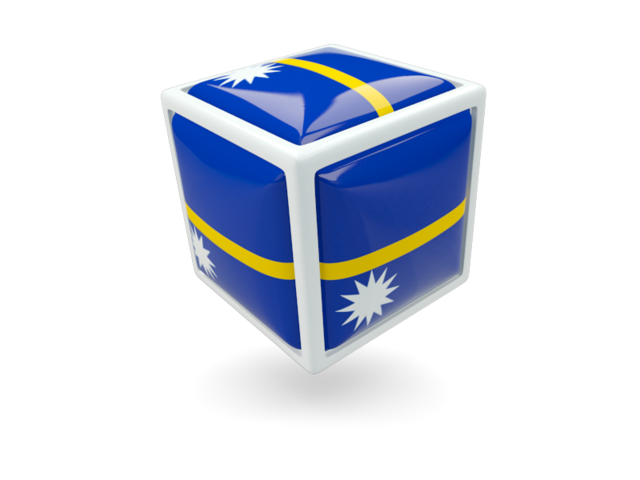 Иконка-кубик. Скачать флаг. Науру