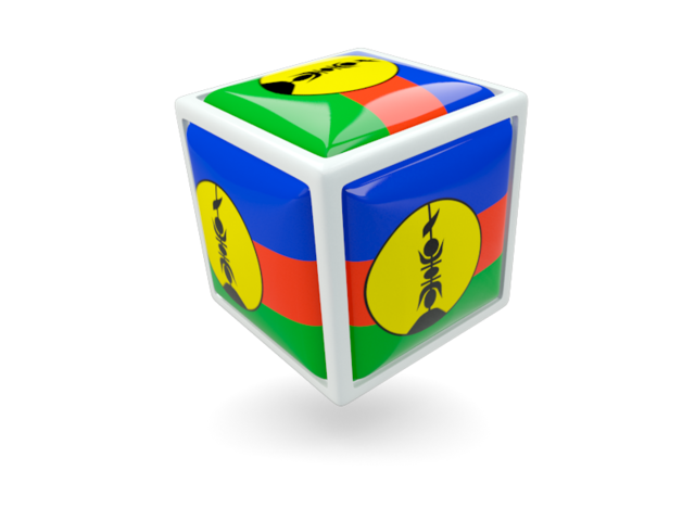 Cube icon. Download flag icon of New Caledonia at PNG format