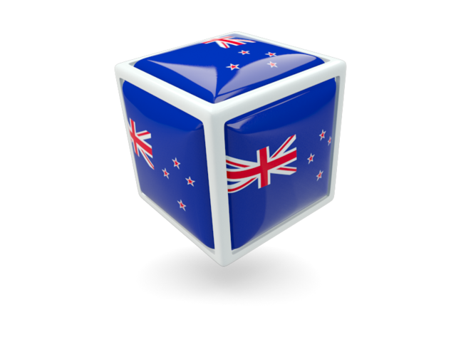 Иконка-кубик. Скачать флаг. Новая Зеландия