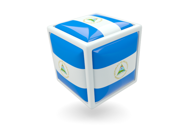 Cube icon. Download flag icon of Nicaragua at PNG format