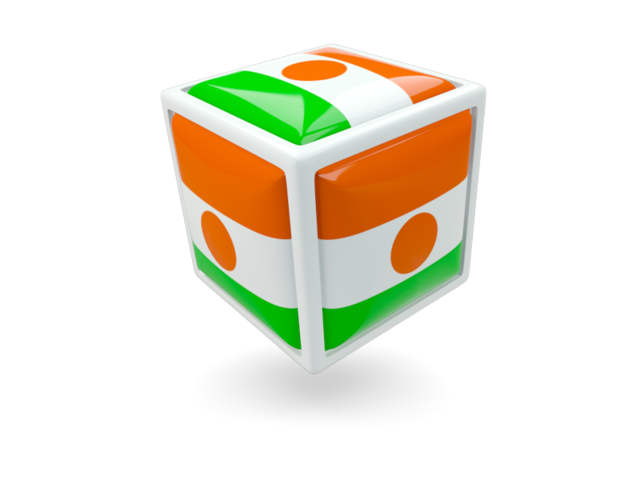 Cube icon. Download flag icon of Niger at PNG format