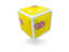 Niue. Cube icon. Download icon.