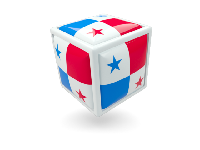 Иконка-кубик. Скачать флаг. Панама