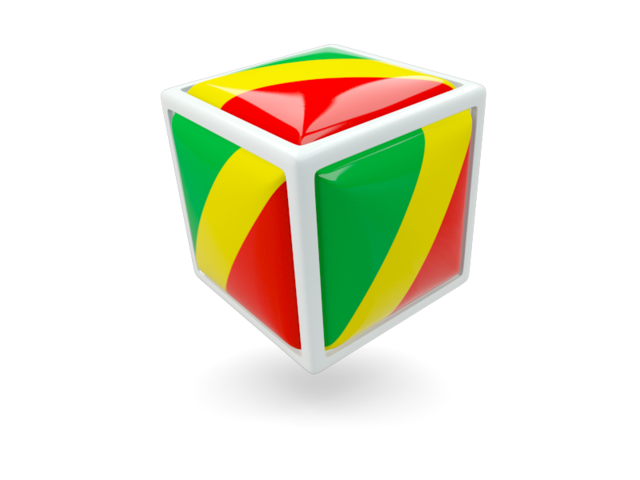 Cube icon. Download flag icon of Republic of the Congo at PNG format