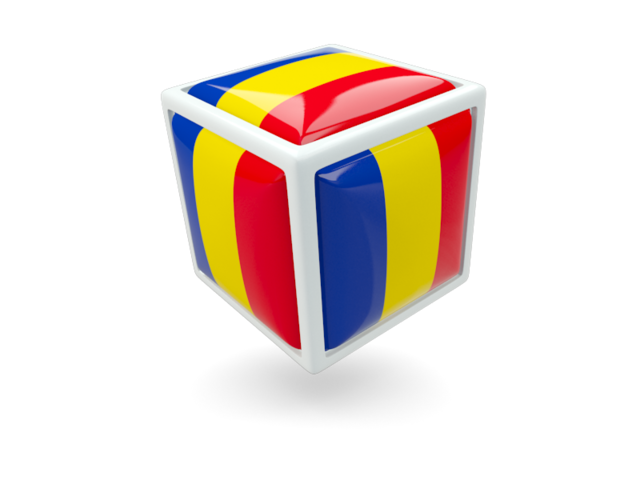 Cube icon. Download flag icon of Romania at PNG format