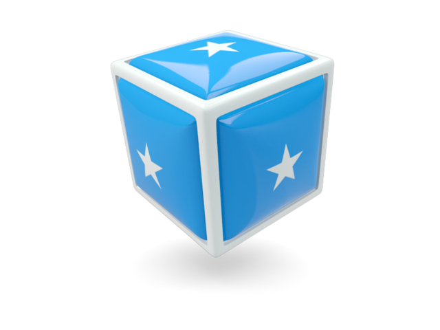 Cube icon. Download flag icon of Somalia at PNG format